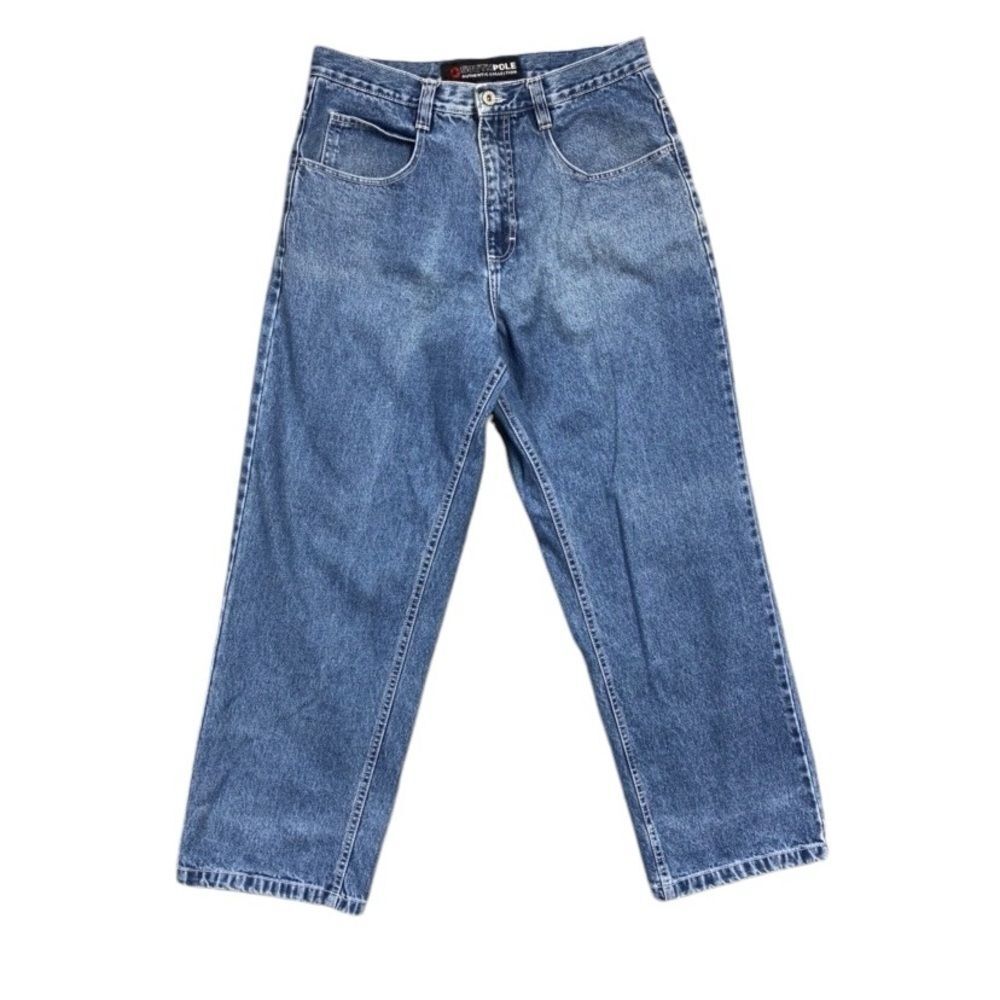 Vintage Y2K South Pole Baggy Relaxed Jeans Mens Size 32